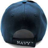 Officially Licensed U.S. Navy "A Global Force for Good" Blue Cap w/ Digi Camo Cap w/ Emblem and Chain