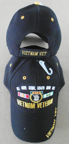 Officially Licensed Vietnam Veteran "All Gave Some, 58.479 Gave All" Cap