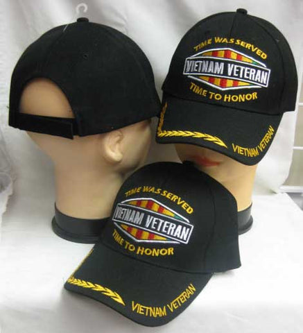 Officially Licensed Vietnam Veteran / "Time to Honor" Cap