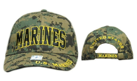 Officially Licensed Digital Camo U.S. Marines Cap