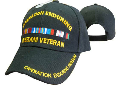 Officially Licensed Operation Enduring Freedom Veteran Cap