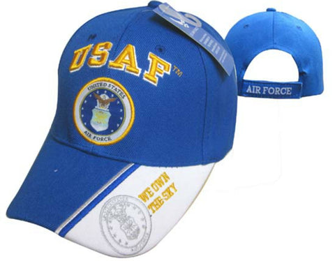 Officially Licensed U.S. Air Force We Own The Sky Emblem Cap