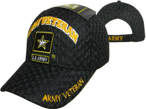 Officially Licensed U.S. Army Veteran with Logo Mesh Cap