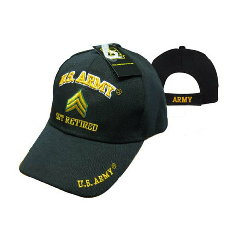 Officially Licensed U.S. Army SGT Retired Cap